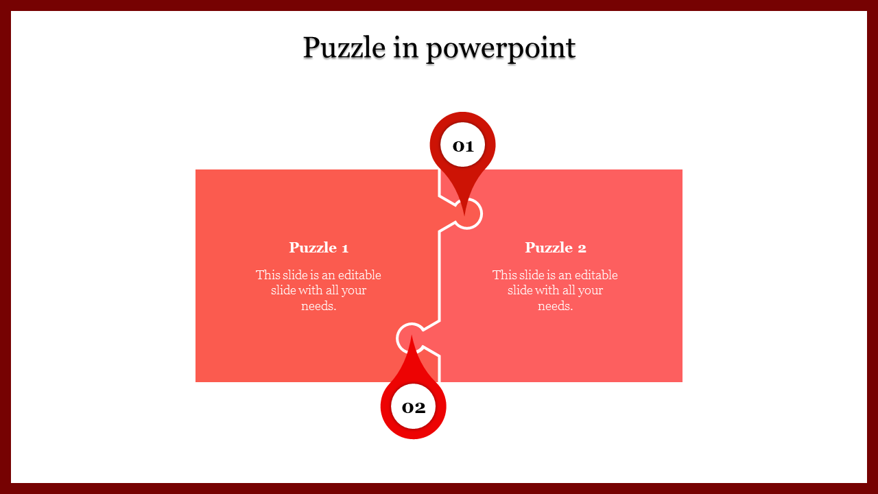 puzzle in powerpoint-puzzle in powerpoint-2-Red